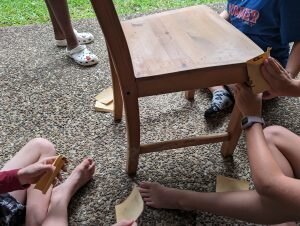 Kids' church chair restoration project